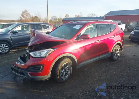 2016 Hyundai Santa Fe Sport 2.4L z USA, uszkodzony, nr VIN 5XYZTDLB7GG371129